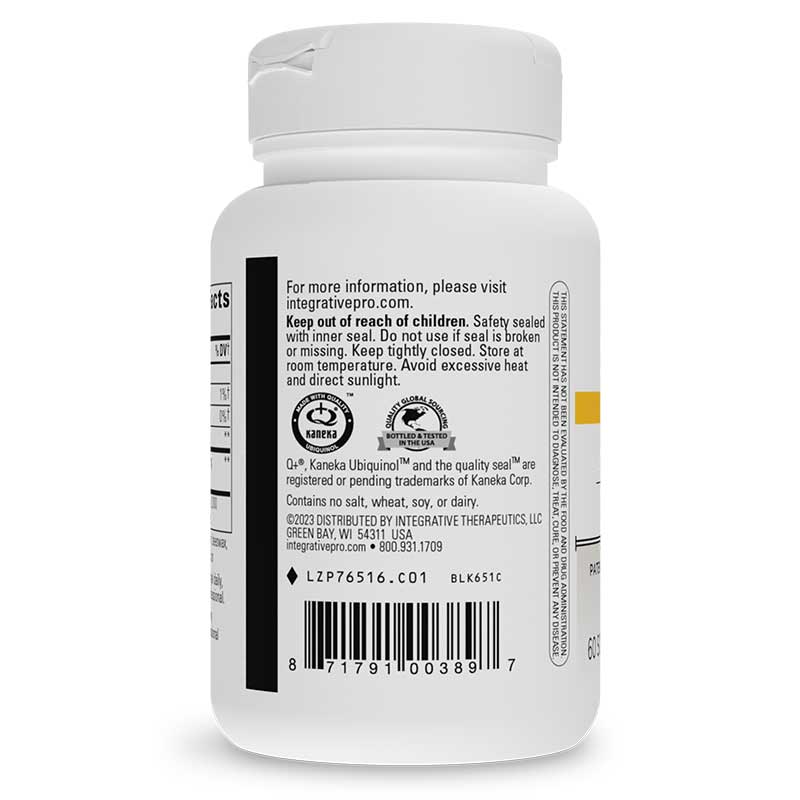 UBQH 100 Mg, Integrative Therapeutics